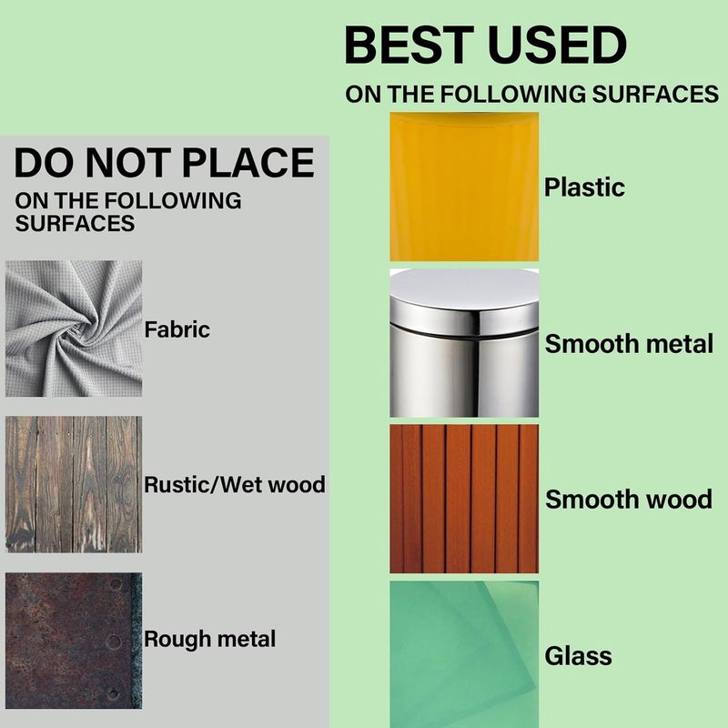 Hepertise Recycle & Trash Bin Stickers - Enhance Your Recycling Bin with Stickers for Kitchen 1 Set - Image 5